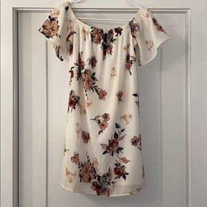 “One Clothing” Off the Shoulder Floral Sundress